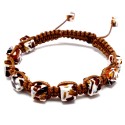 BRANSOLETKA Z BURSZTYNEM