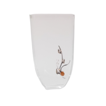 Wazon zdobiony srebrem