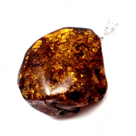 wisiorek z bursztynu