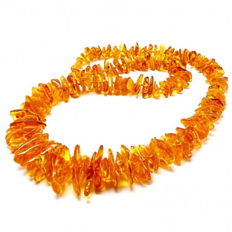 KORALE NASZYJNIK Z BURSZTYNU BAŁTYCKIEGO