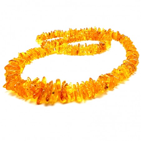 KORALE NASZYJNIK Z BURSZTYNU BAŁTYCKIEGO