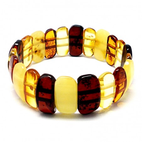 BRANSOLETKA Z BURSZTYNU BAŁTYCKIEGO