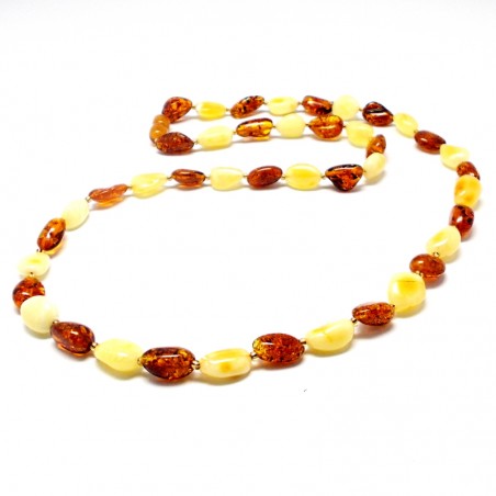 KORALE Z BURSZTYNU BAŁTYCKIEGO