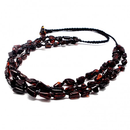 NASZYJNIK Z BURSZTYNU