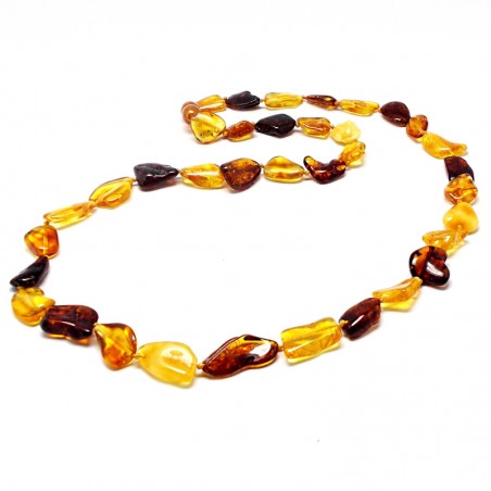 NASZYJNIK Z BURSZTYNU BAŁTYCKIEGO