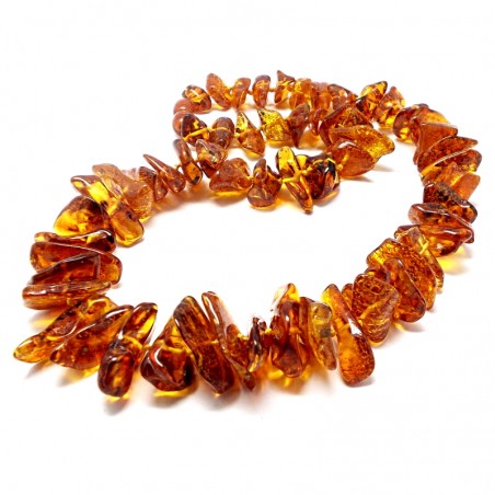 KORALE NASZYJNIK Z BURSZTYNU BAŁTYCKIEGO