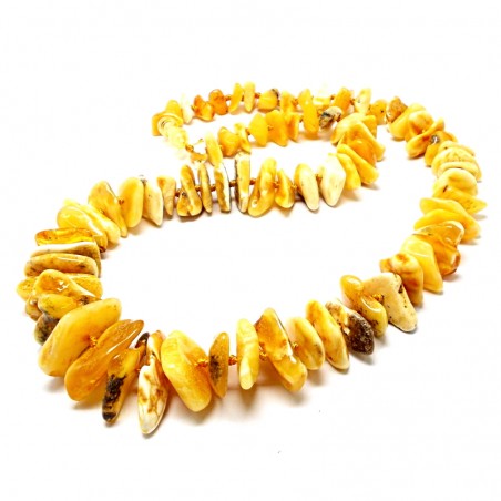 KORALE NASZYJNIK Z BURSZTYNU BAŁTYCKIEGO