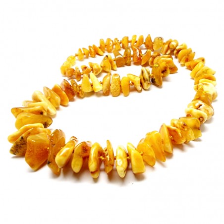 KORALE NASZYJNIK Z BURSZTYNU BAŁTYCKIEGO