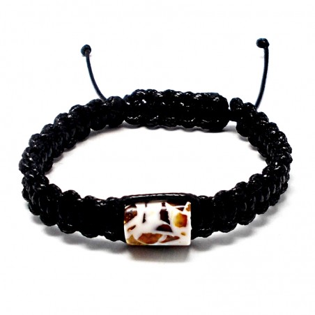 BRANSOLETKA Z BURSZTYNEM