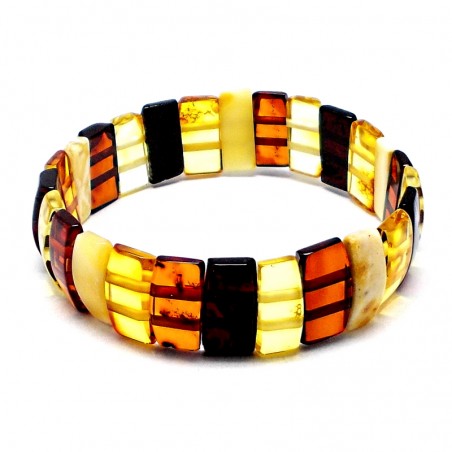 BRANSOLETKA Z BURSZTYNU BAŁTYCKIEGO