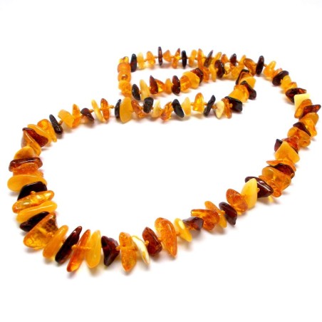 KORALE NASZYJNIK Z BURSZTYNU BAŁTYCKIEGO