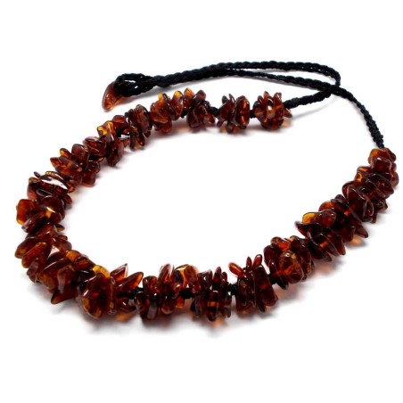 NASZYJNIK Z BURSZTYNU