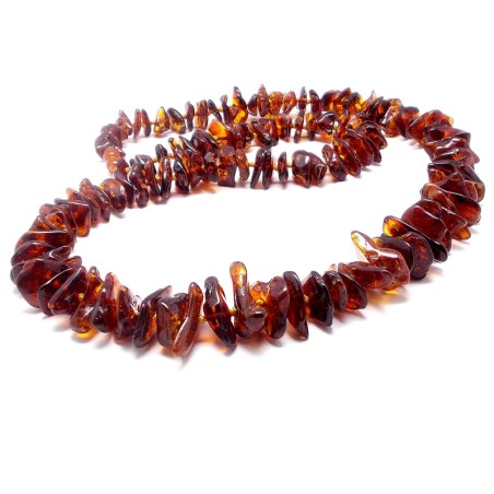 NASZYJNIK Z BURSZTYNU BAŁTYCKIEGO