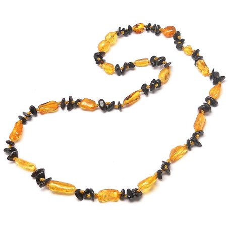 NASZYJNIK Z BURSZTYNU