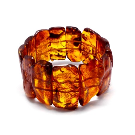 BRANSOLETKA Z BURSZTYNU BAŁTYCKIEGO