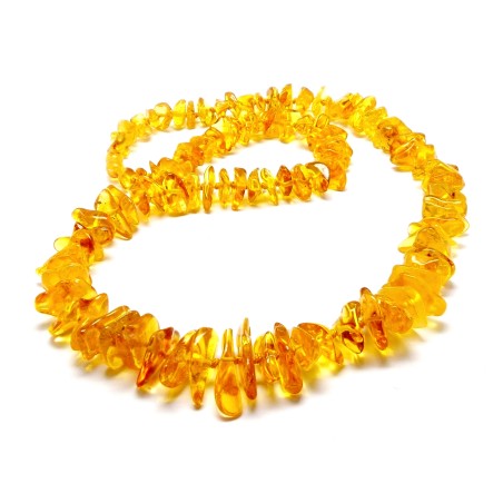 NASZYJNIK Z BURSZTYNEM