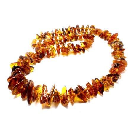Korale naszyjnik z bursztynu dla dzieci