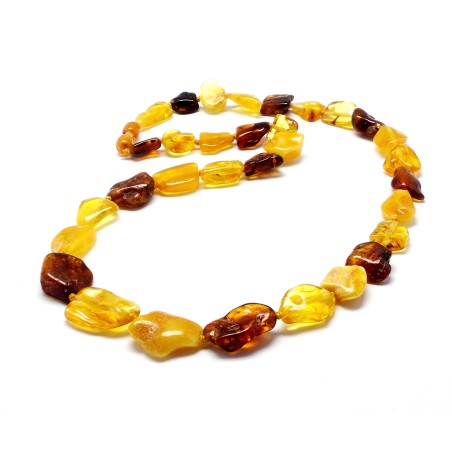 NASZYJNIK Z BURSZTYNU