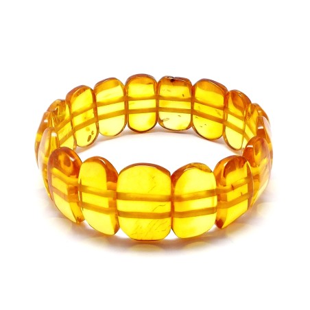 BRANSOLETKA Z BURSZTYNU