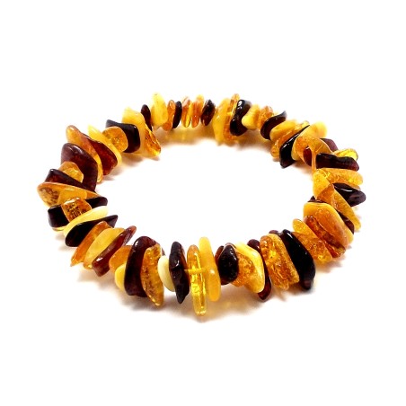 BRANSOLETKA Z BURSZTYNU BAŁTYCKIEGO