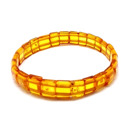 BRANSOLETKA Z BURSZTYNU BAŁTYCKIEGO