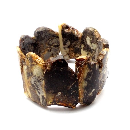 BRANSOLETKA Z BURSZTYNU BAŁTYCKIEGO