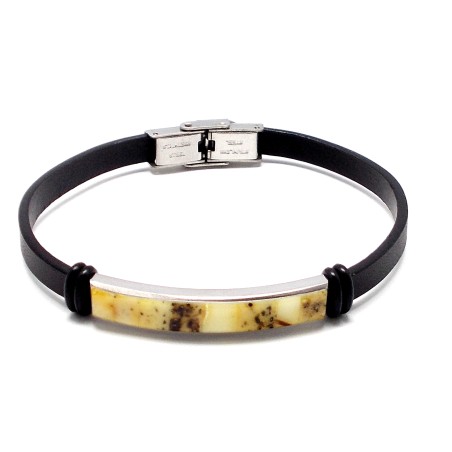 BRANSOLETKA Z BURSZTYNU BAŁTYCKIEGO