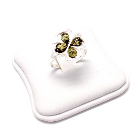 PIERŚCIONEK Z BURSZTYNEM KONICZYNKA