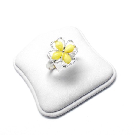 PIERŚCIONEK Z BURSZTYNEM KONICZYNKA