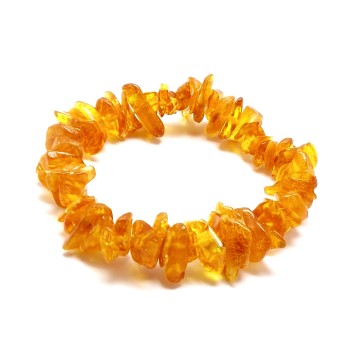 bransoletka z bursztynu