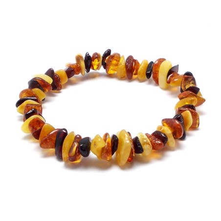 BRANSOLETKA Z BURSZTYNU BAŁTYCKIEGO