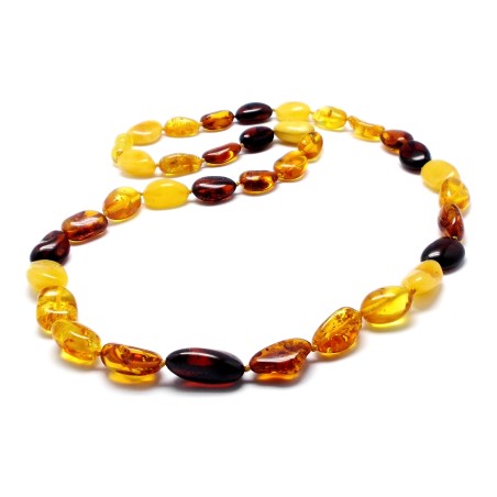 NASZYJNIK Z BURSZTYNU
