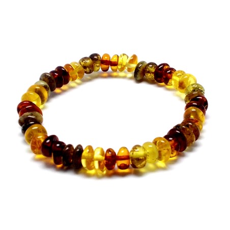 bransoletka z bursztynem