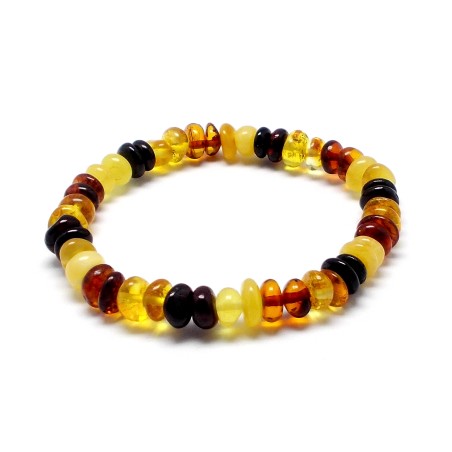 BRANSOLETKA Z BURSZTYNU BAŁTYCKIEGO