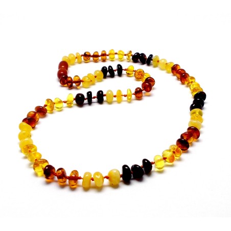 NASZYJNIK Z BURSZTYNEM