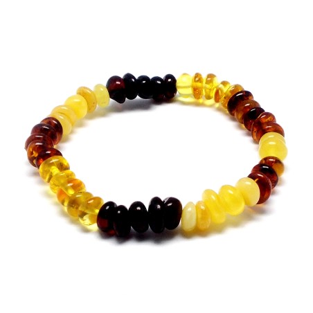 BRANSOLETKA Z BURSZTYNU BAŁTYCKIEGO