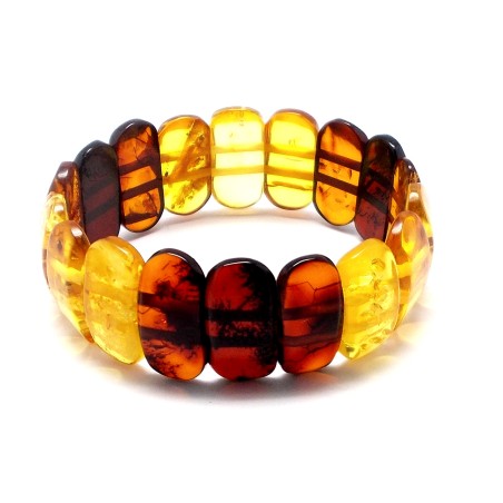 BRANSOLETKA Z BURSZTYNU BAŁTYCKIEGO