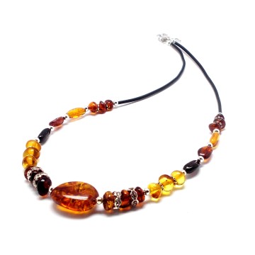 Amber Beads Necklace