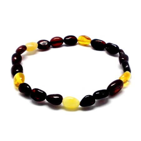 bransoletka z bursztynem