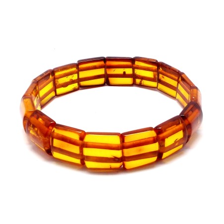 BRANSOLETKA Z BURSZTYNU BAŁTYCKIEGO