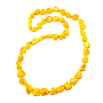 Korale naszyjnik z bursztynu dla dzieci
