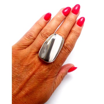 SREBRNA BRANSOLETKA Z KRZEMIENIEM PASIASTYM