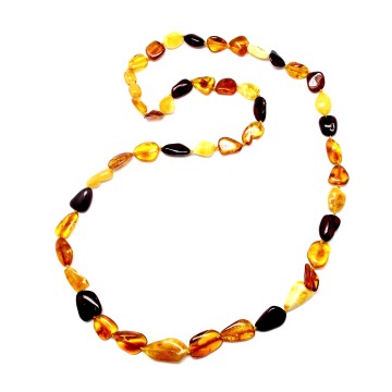 NASZYJNIK Z BURSZTYNU