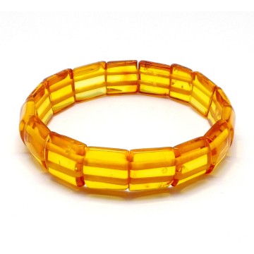 BRANSOLETKA Z BURSZTYNU