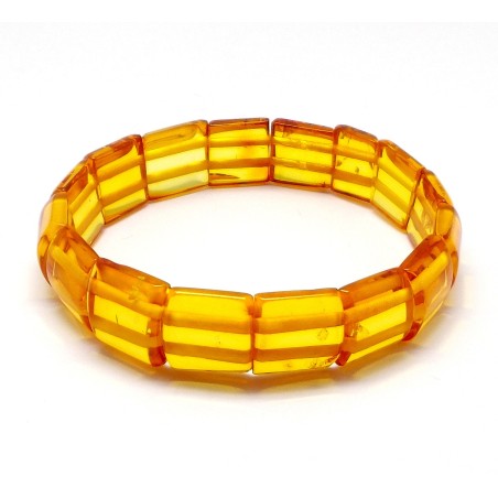 BRANSOLETKA Z BURSZTYNEM BAŁTYCKIM