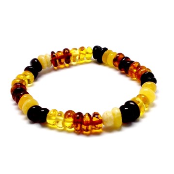 BRANSOLETKA Z BURSZTYNU BAŁTYCKIEGO