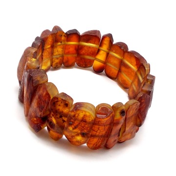 BRANSOLETKA Z BURSZTYNU BAŁTYCKIEGO