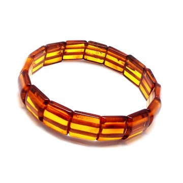 BRANSOLETKA Z BURSZTYNU BAŁTYCKIEGO