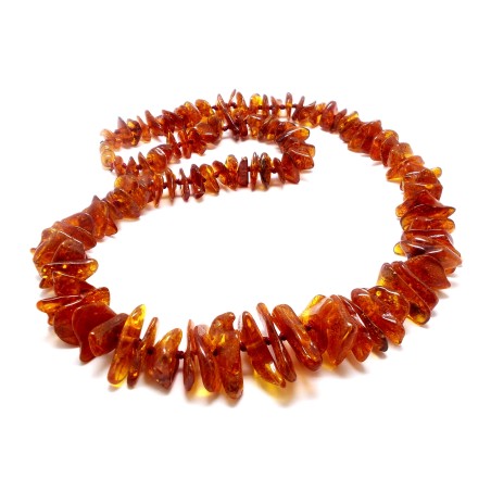 NASZYJNIK Z BURSZTYNU BAŁTYCKIEGO