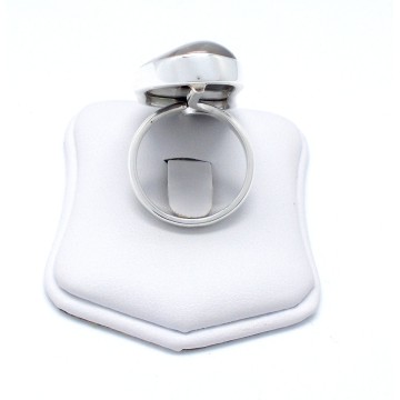 Krzemień pasiastym pierścionek